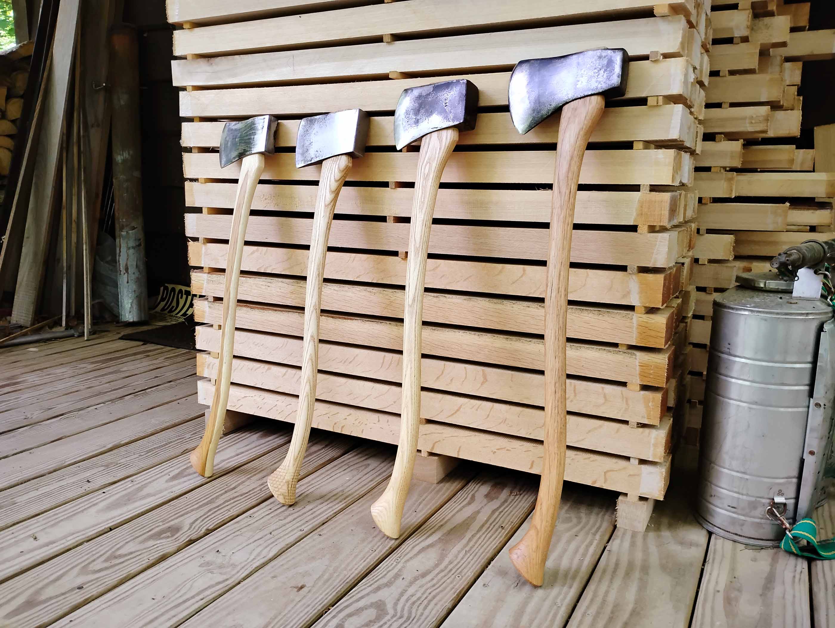 New England axe handles – T. D. Handle Co.