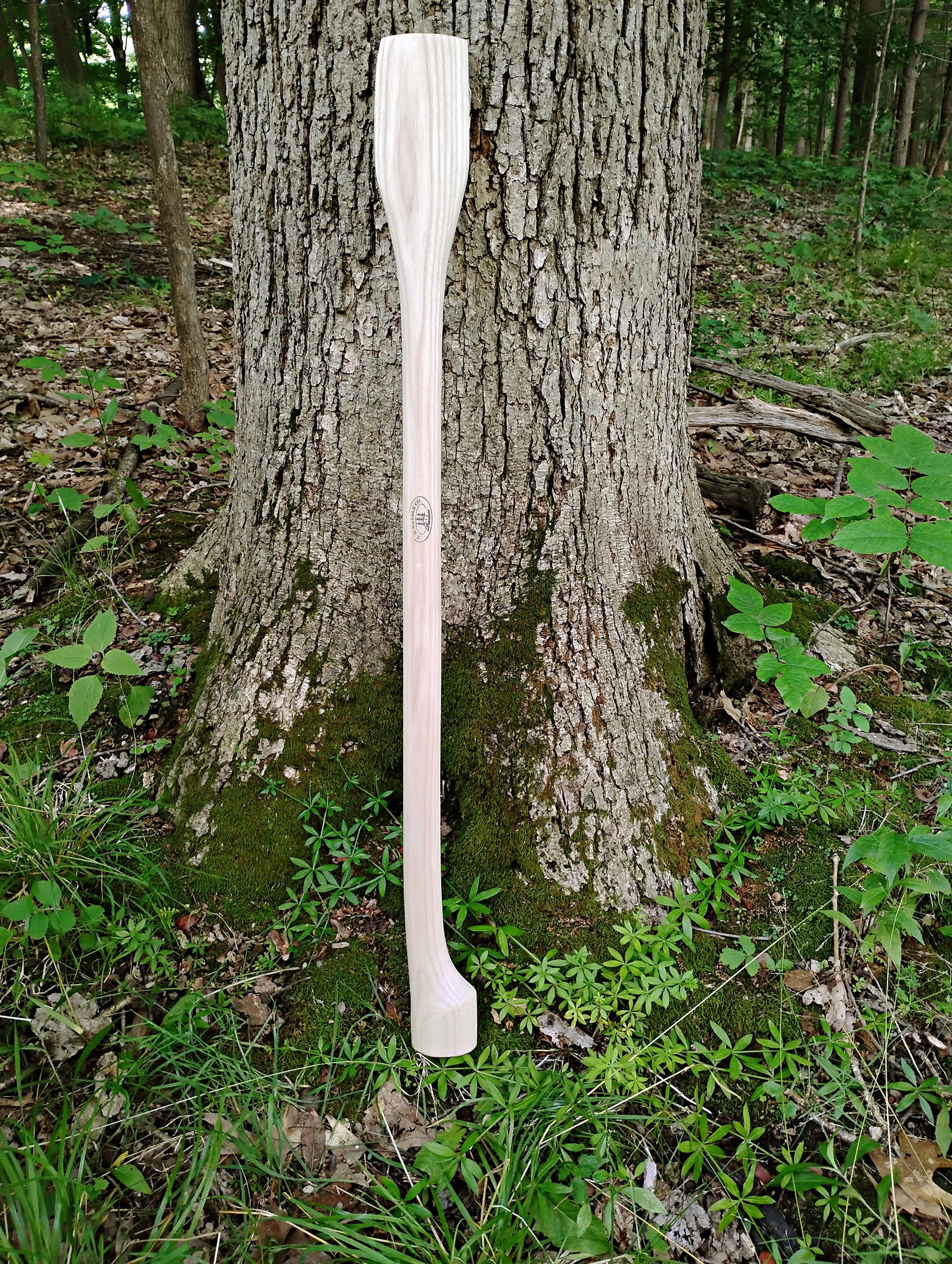premium adirondack double bit axe handle with minimal runout