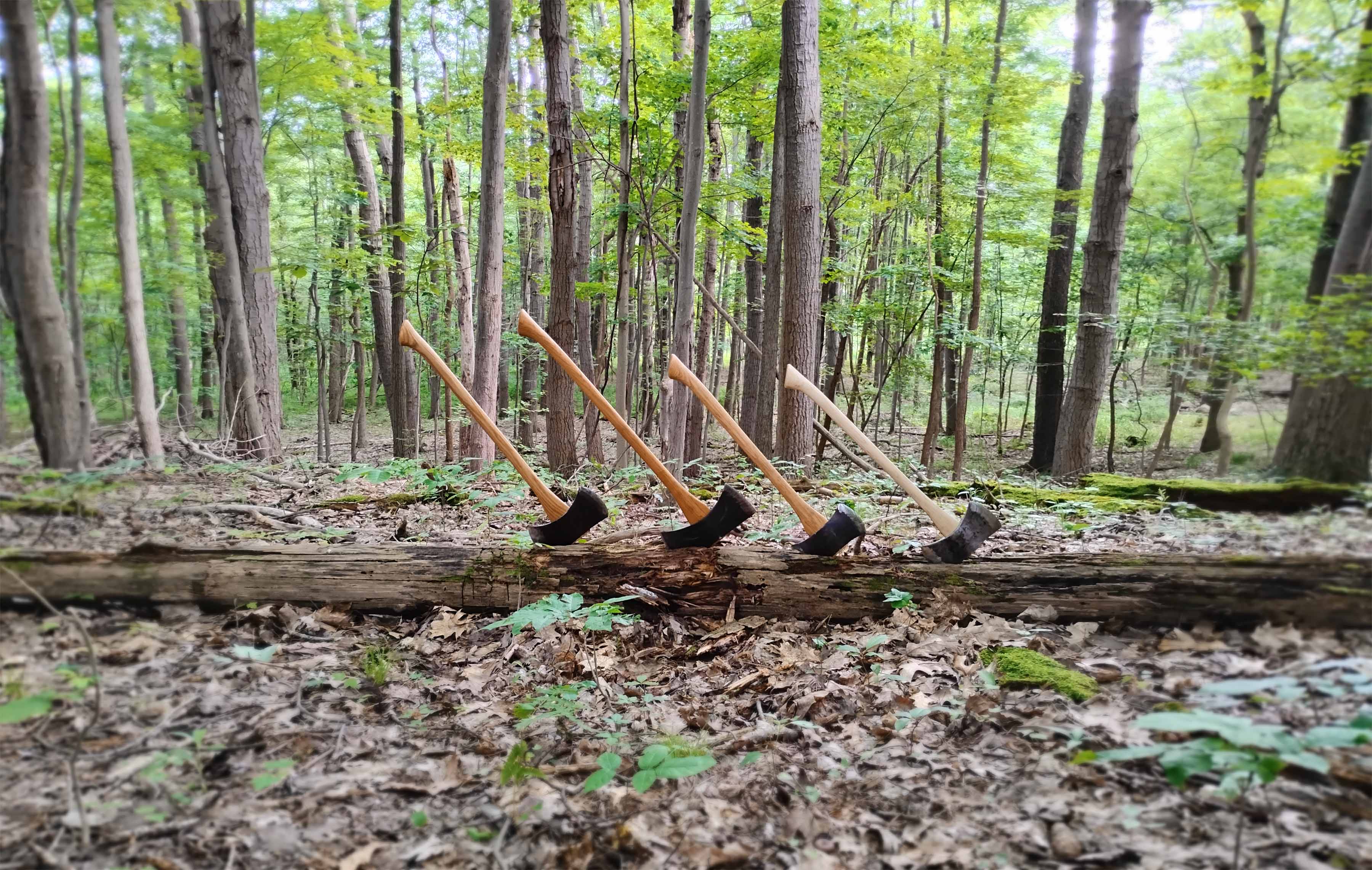 quality adirondack double bit axe handles